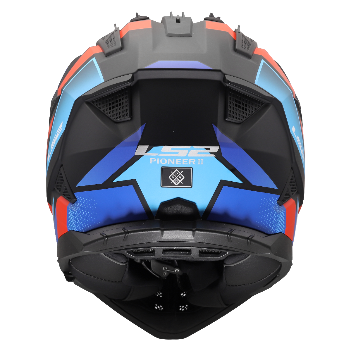 LS2 MX702 PIONEER II BLOCK BLACK RED BLUE-06