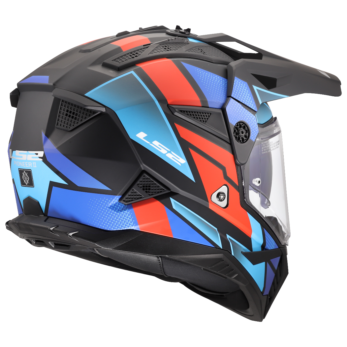 LS2 MX702 PIONEER II BLOCK BLACK RED BLUE-06