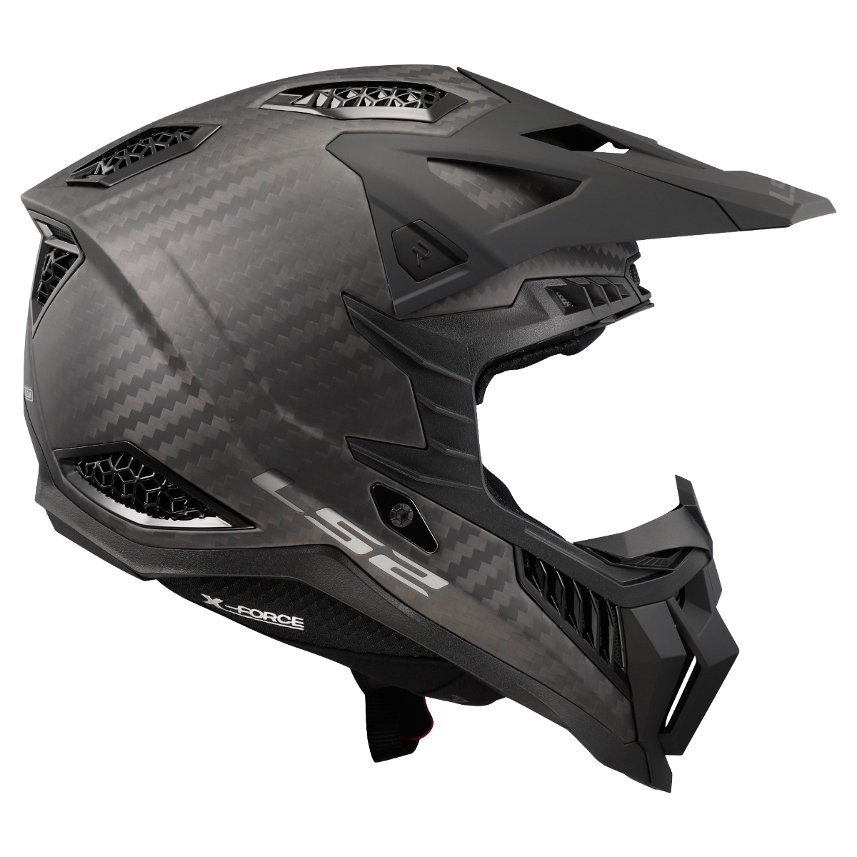 LS2 MX703 C X-FORCE MATT CARBON-06