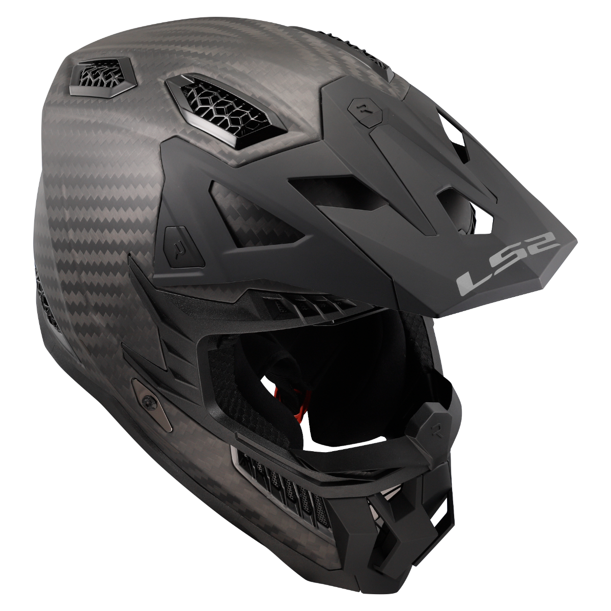 LS2 MX703 C X-FORCE MATT CARBON-06 S