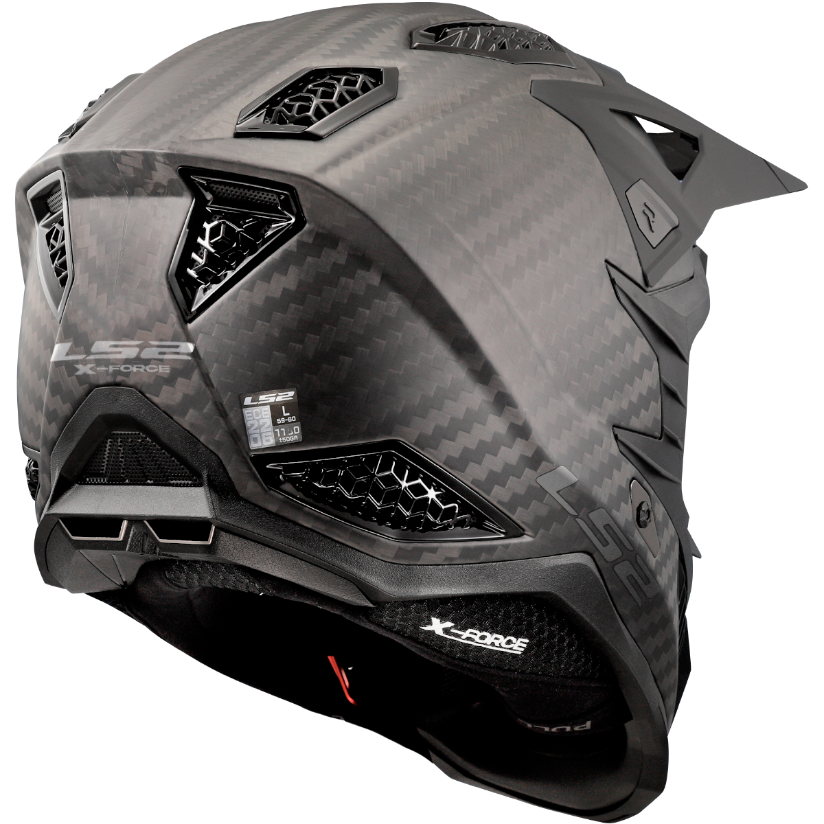LS2 MX703 C X-FORCE PRO FIM MATT CARBON-06