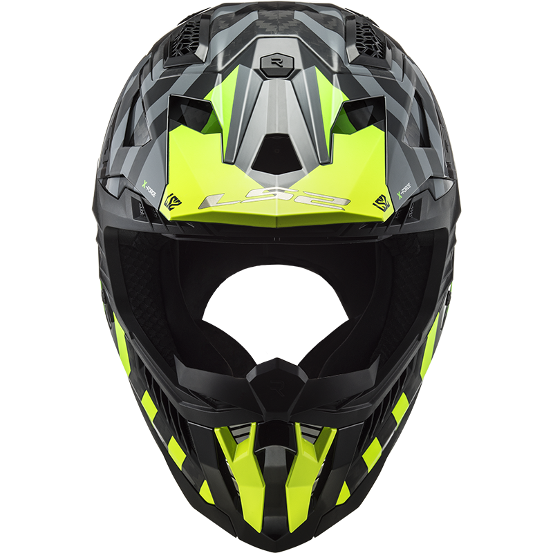 LS2 MX703 C X-FORCE BARRIER H-V YELLOW GREEN-06 L