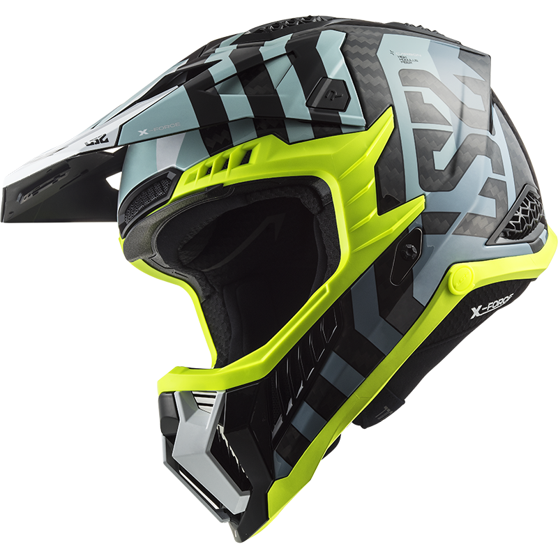 LS2 MX703 C X-FORCE BARRIER SKY BLUE-06 M