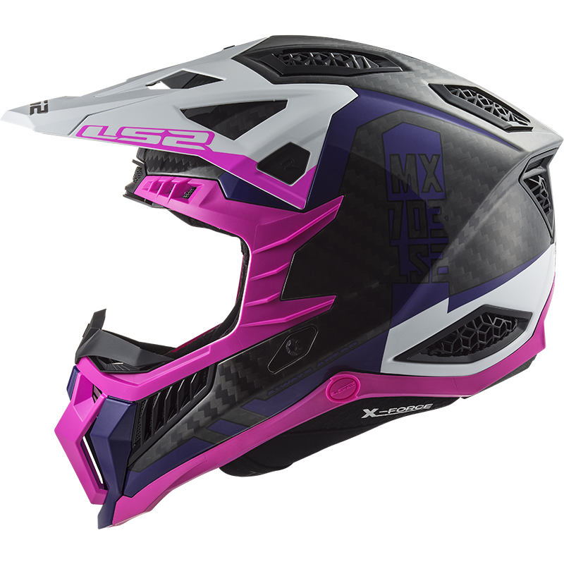 LS2 MX703 C X-FORCE VICTORY FLUO PINK VIOLET-06 M