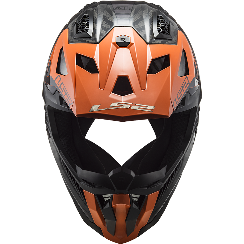 LS2 MX703 C X-FORCE VICTORY TITANIUM ORANGE-06 XS