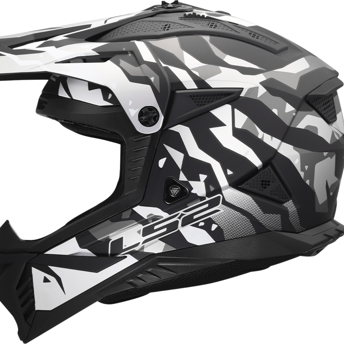 LS2 MX708 FAST II GROTESK BLACK GREY-06