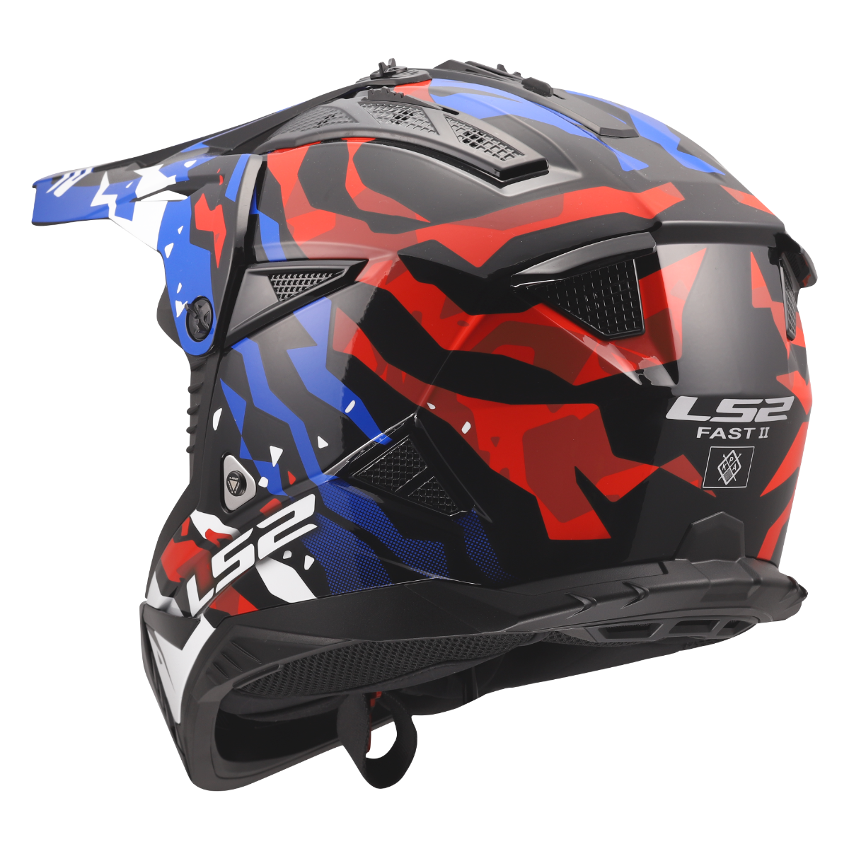 LS2 MX708 FAST II GROTESK WHITE BLUE RED-06