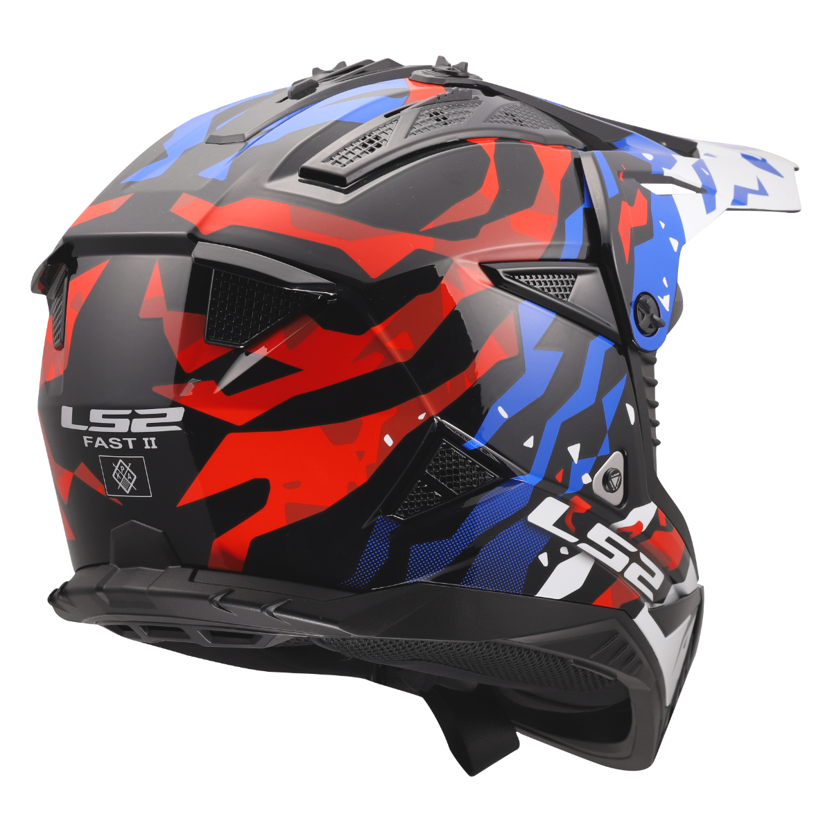 LS2 MX708 FAST II GROTESK WHITE BLUE RED-06