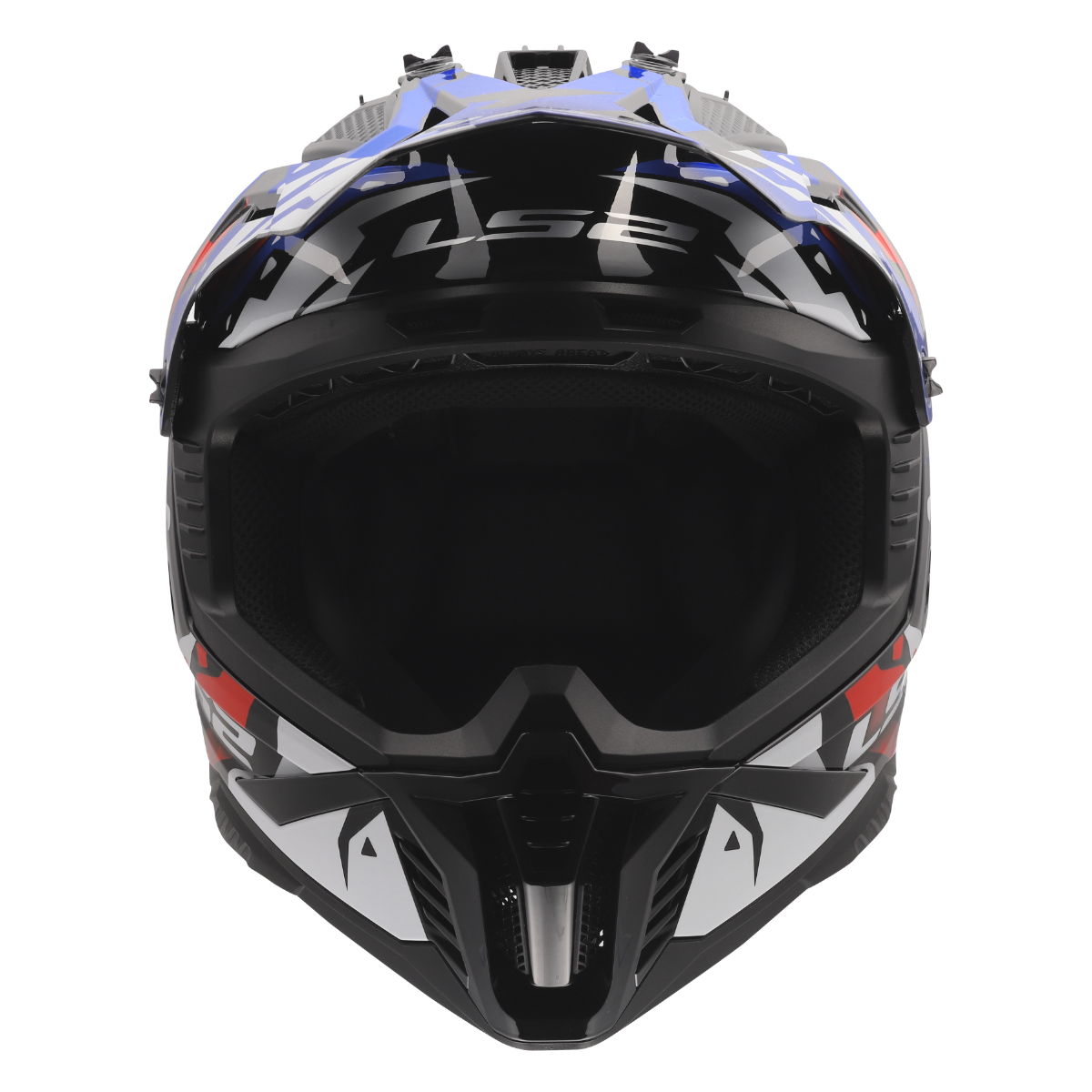 LS2 MX708 FAST II GROTESK WHITE BLUE RED-06