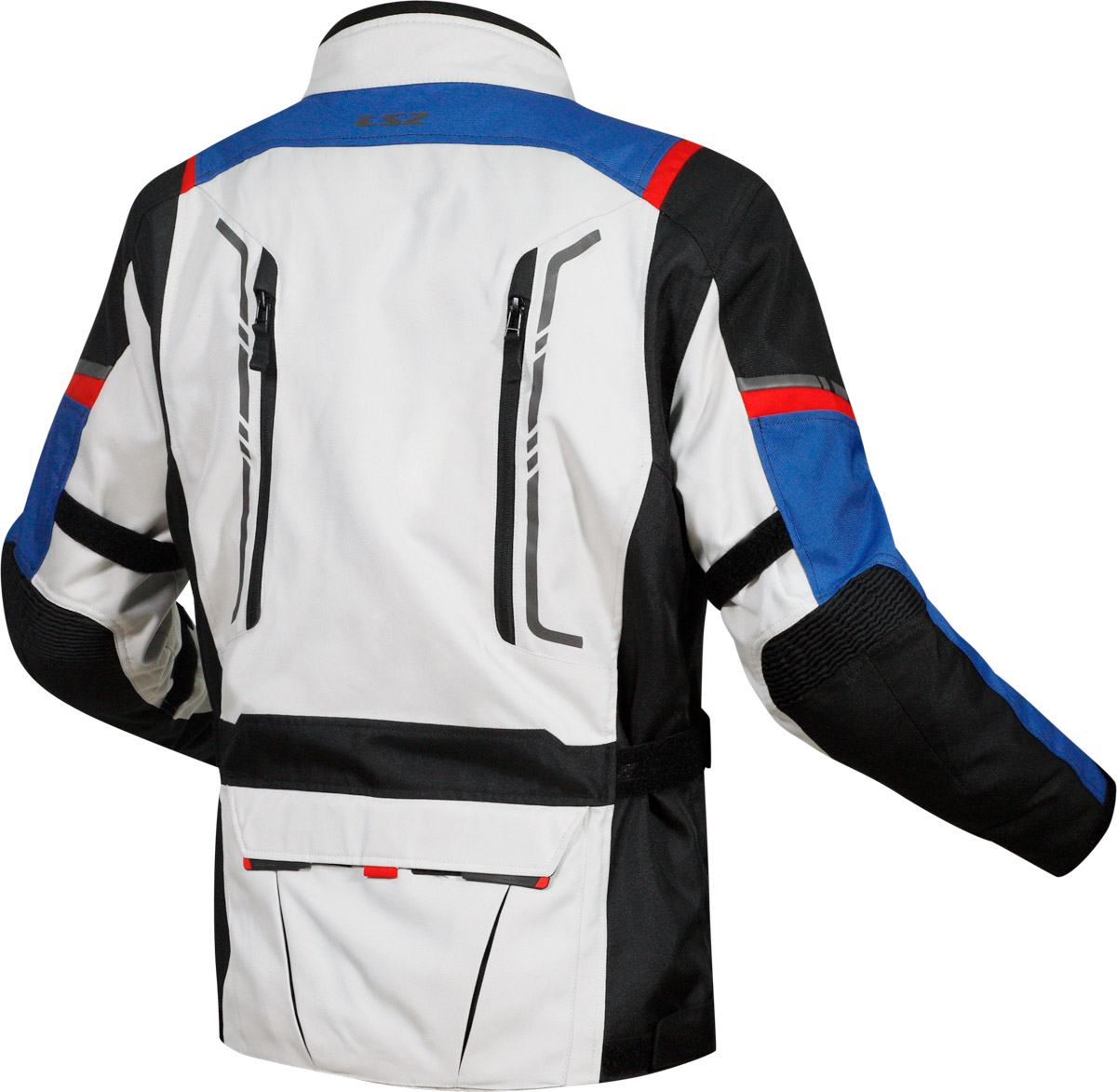 LS2 NARVIK MAN JACKET BLUE BLACK GREY RED