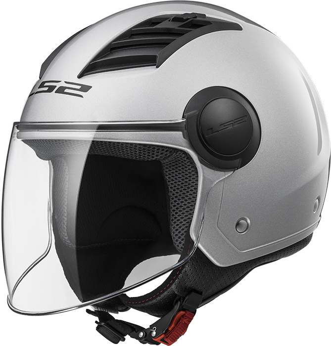 LS2 OF562 AIRFLOW GLOSS SILVER LONG