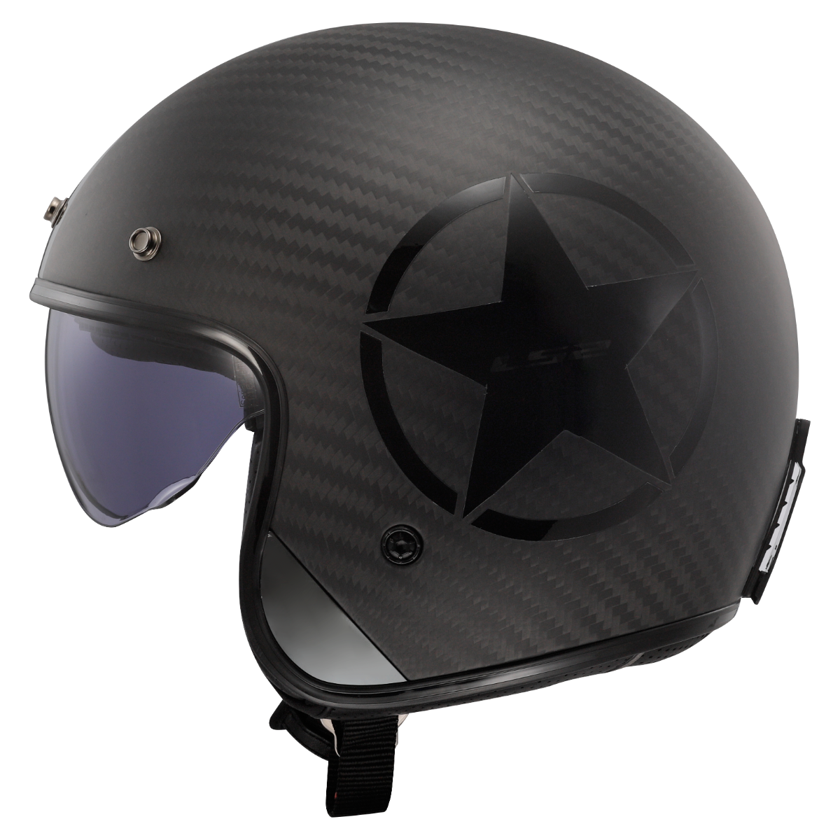 LS2 OF601 BOB II C STAR BLACK-06 S