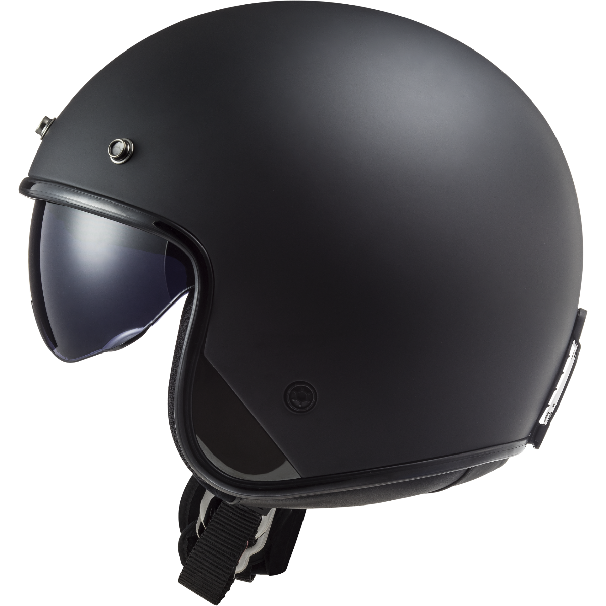 LS2 OF601 BOB II SOLID MATT BLACK-06 M