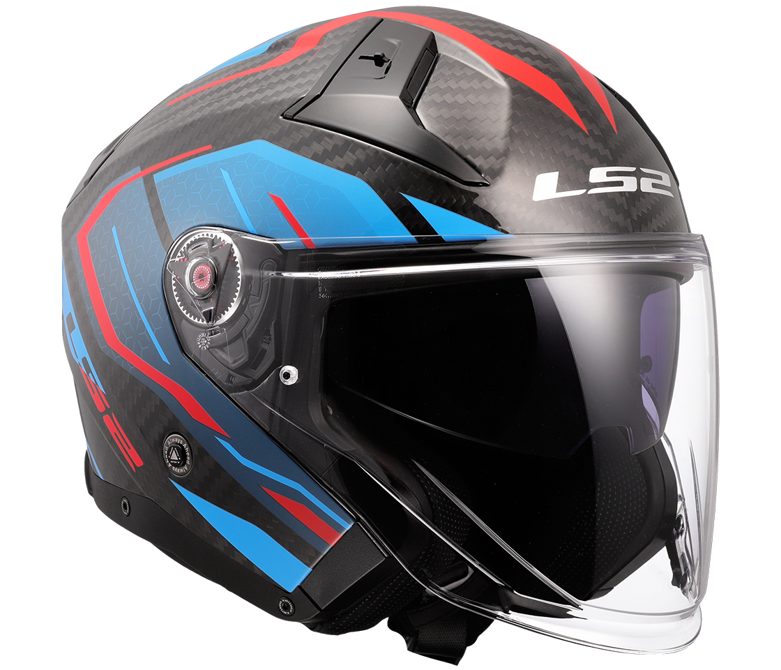 LS2 OF603 INFINITY II C URUS BLUE RED-06 3XL