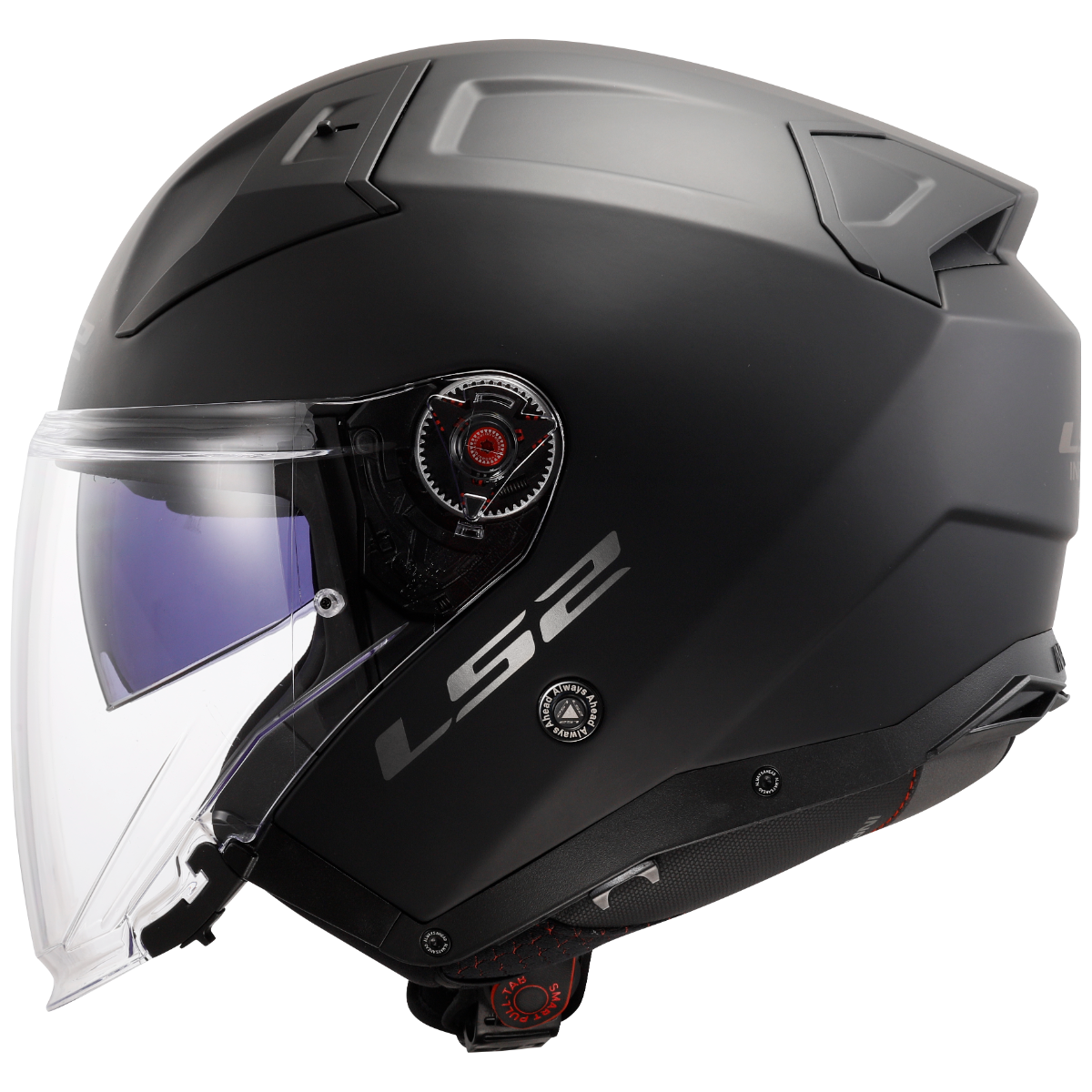 LS2 OF603 INFINITY II SOLID MATT BLACK-06 3XL