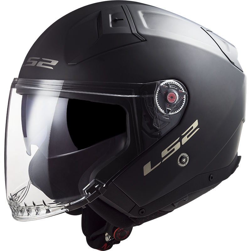 LS2 OF603 INFINITY II SOLID MATT BLACK-06