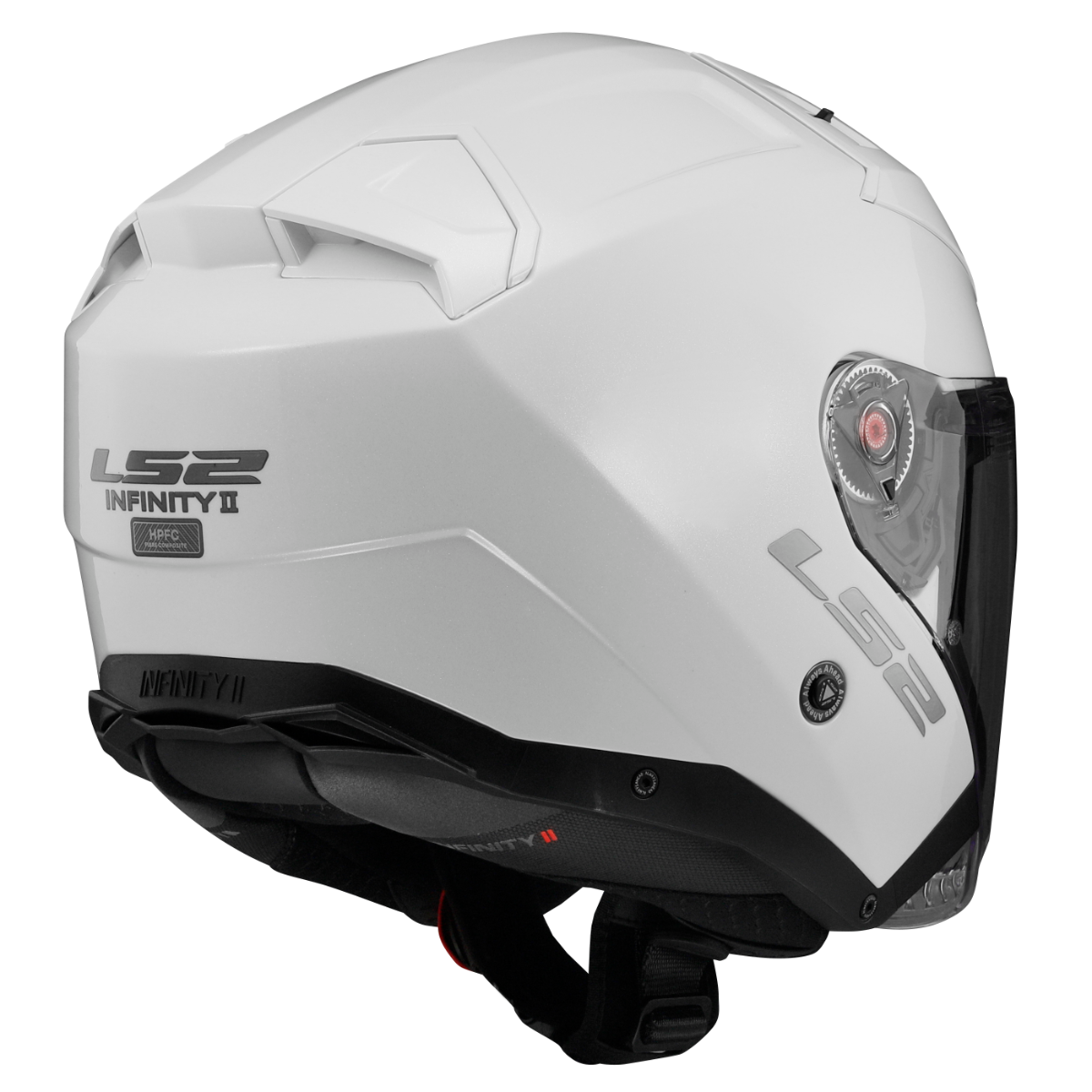 LS2 OF603 INFINITY II SOLID GLOSS WHITE-06