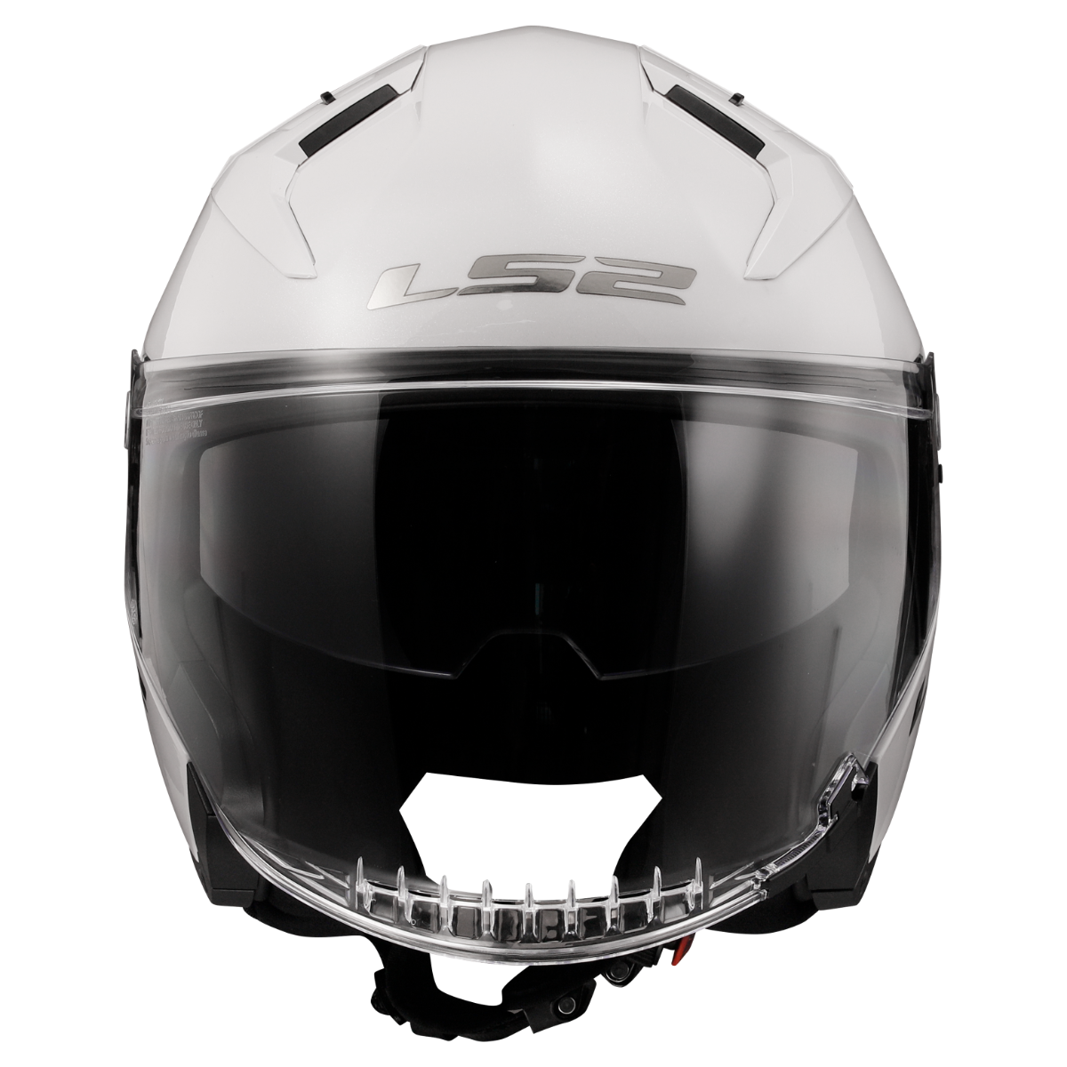 LS2 OF603 INFINITY II SOLID GLOSS WHITE-06