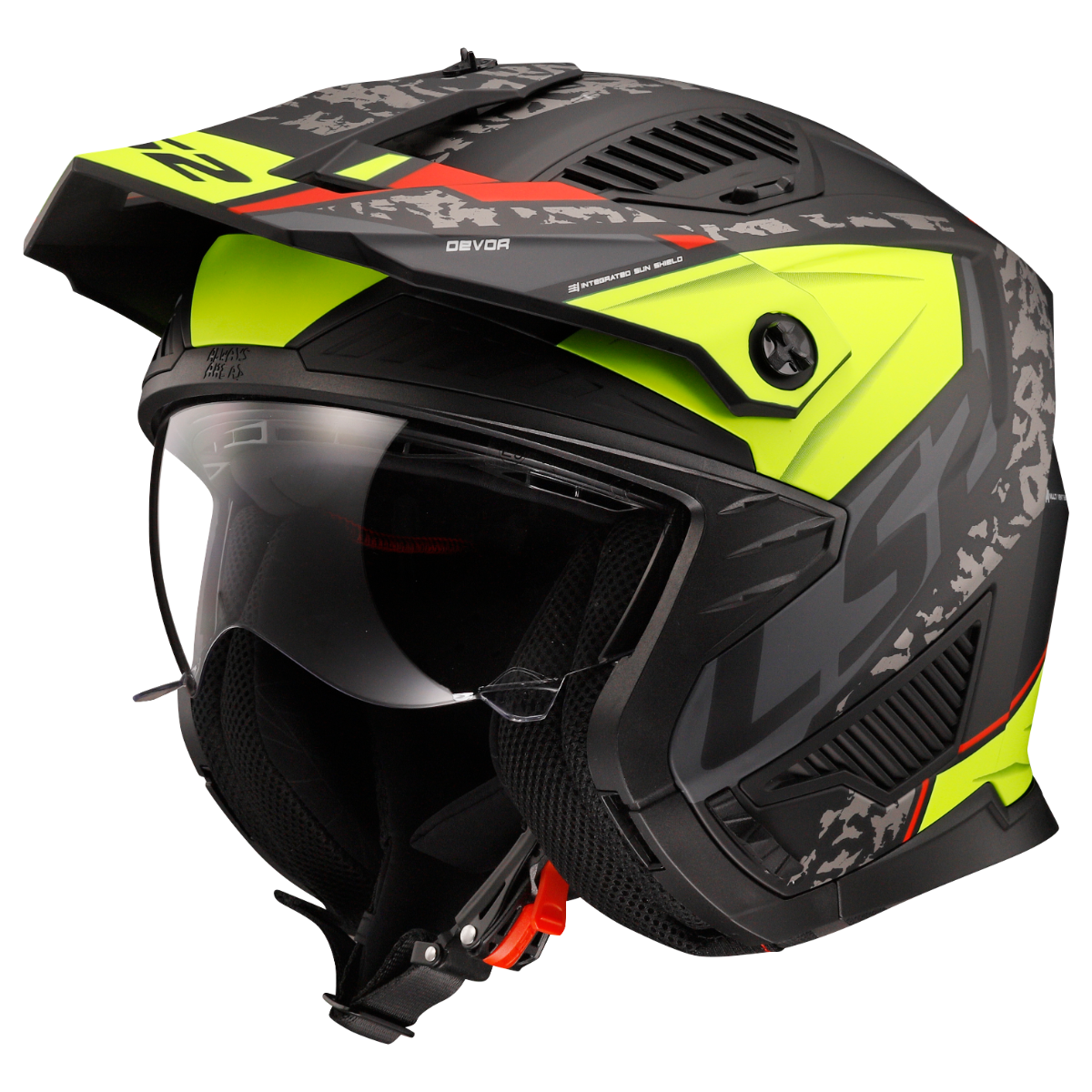 LS2 OF606 DRIFTER DEVOR M.BLACK H-V YELLOW-06