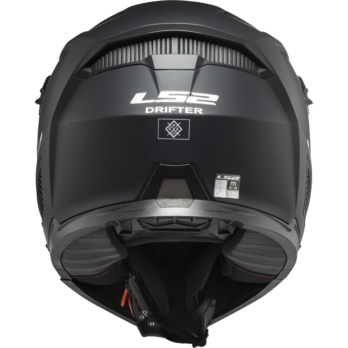 LS2 OF606 DRIFTER SOLID MATT BLACK-06