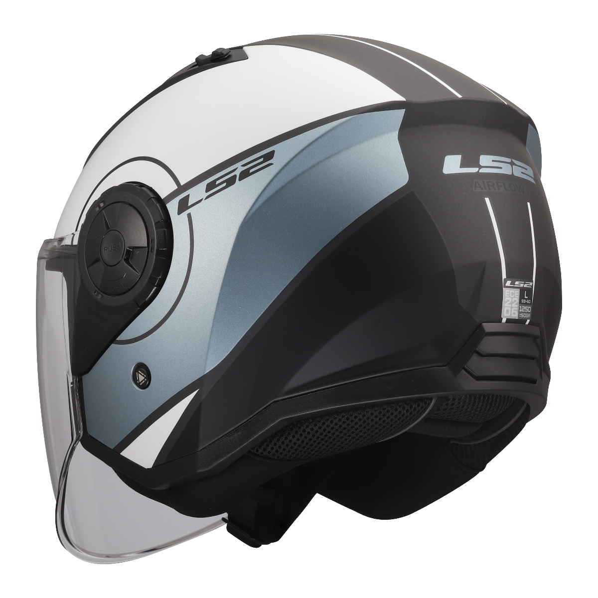 LS2 OF616 AIRFLOW II COVER GREY BLUE-06