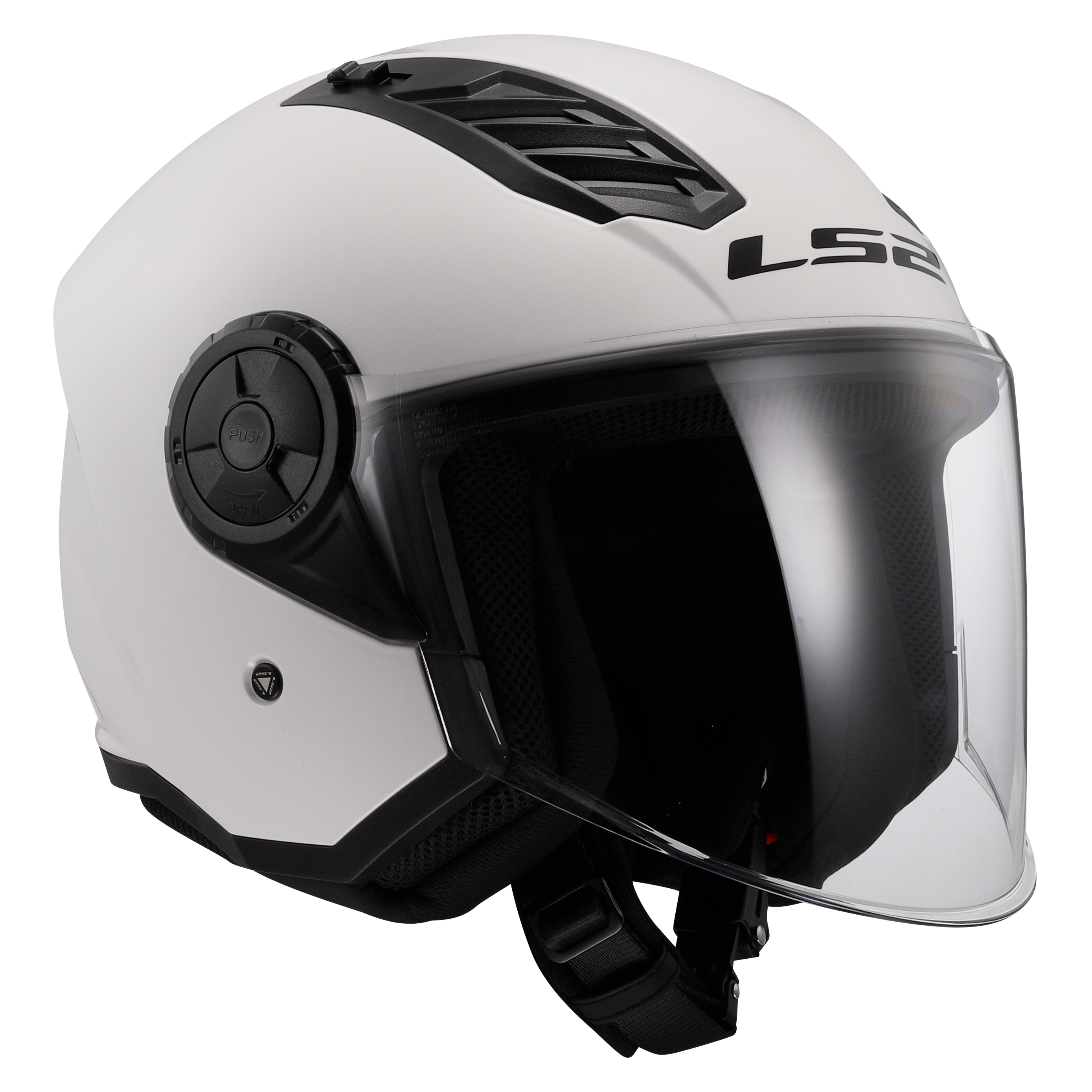 LS2 OF616 AIRFLOW II SOLID GLOSS WHITE-06