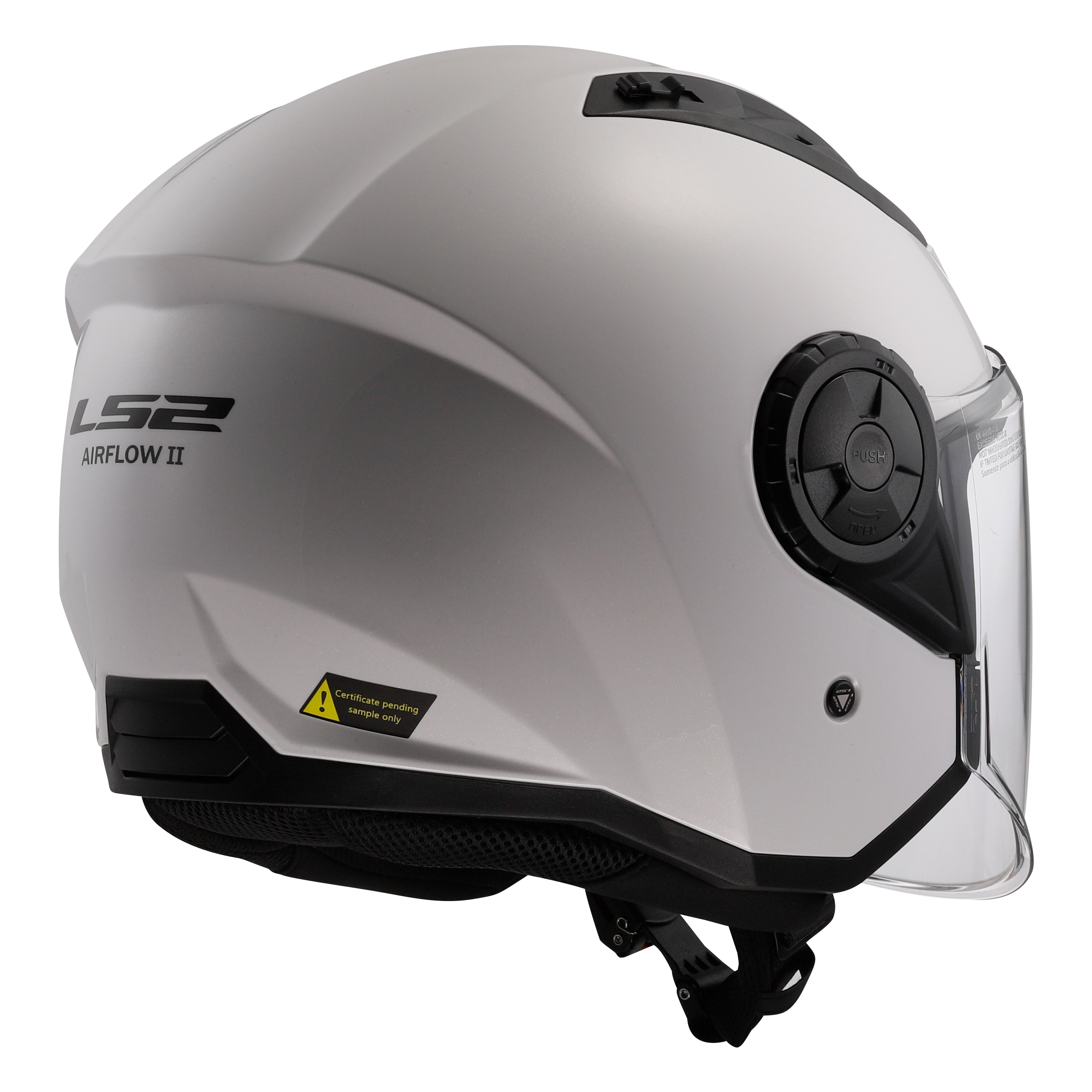 LS2 OF616 AIRFLOW II SOLID GLOSS WHITE-06