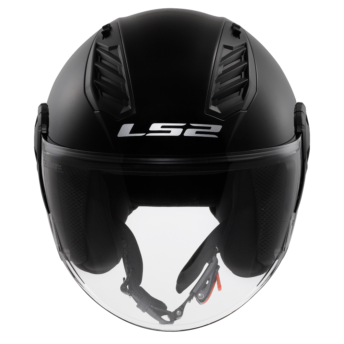 LS2 OF616 AIRFLOW II SOLID GLOSS BLACK-06