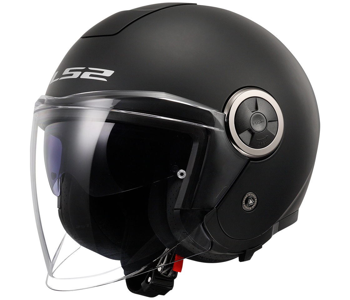 LS2 OF620 CLASSY SOLID MATT BLACK-06