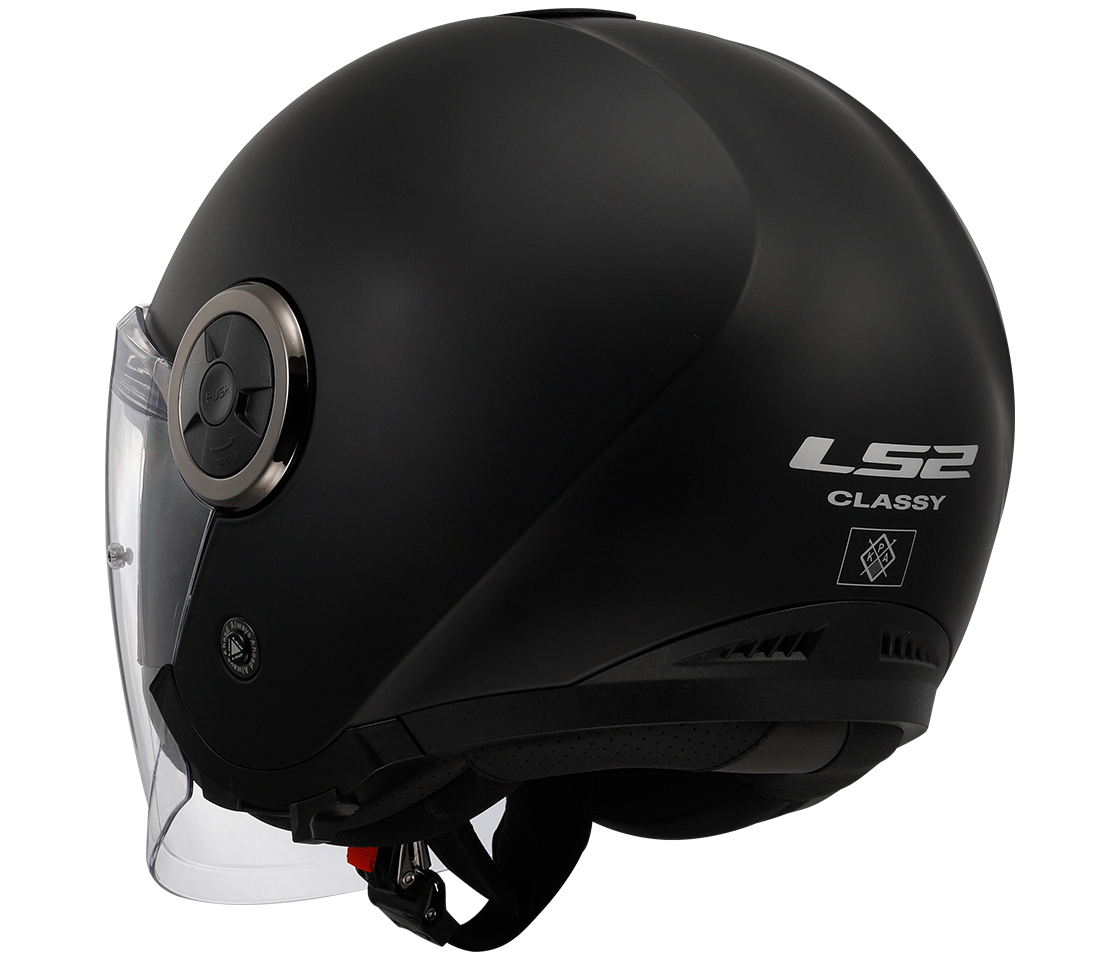 LS2 OF620 CLASSY SOLID MATT BLACK-06