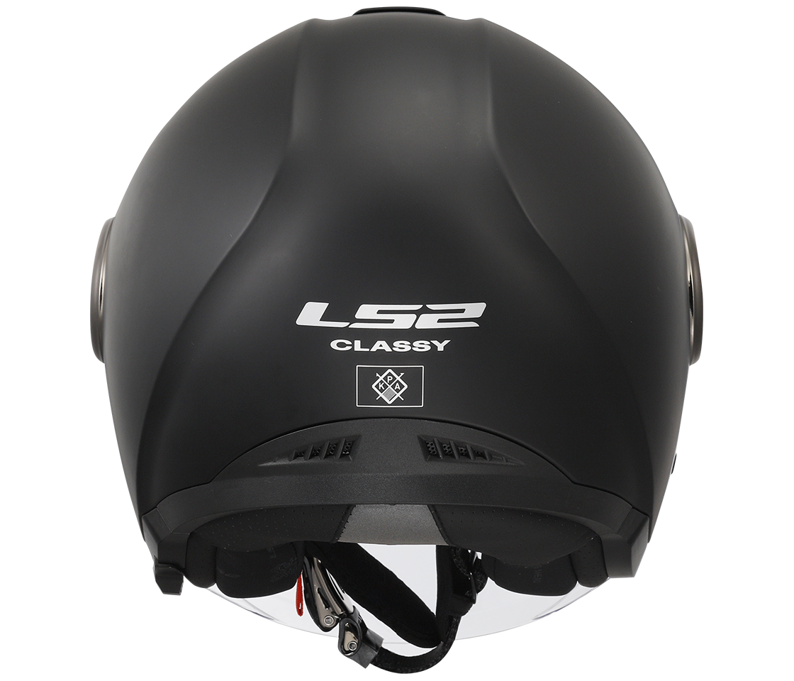 LS2 OF620 CLASSY SOLID MATT BLACK-06