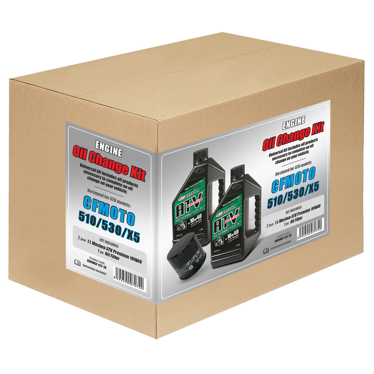 Oil change kit - CFMOTO 510/530/X5