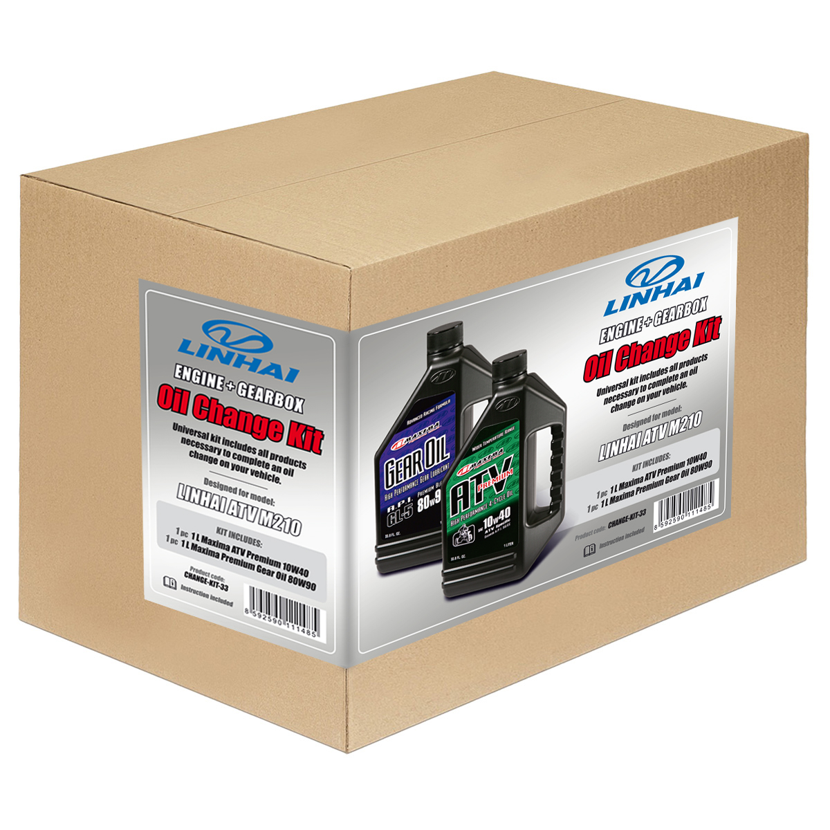 Oil change kit + gearbox - LINHAI M210