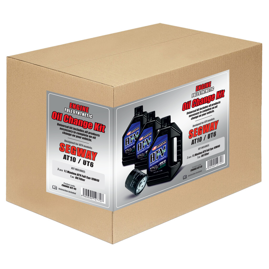 Oil change kit Full syn - SEGWAY AT10/UT6