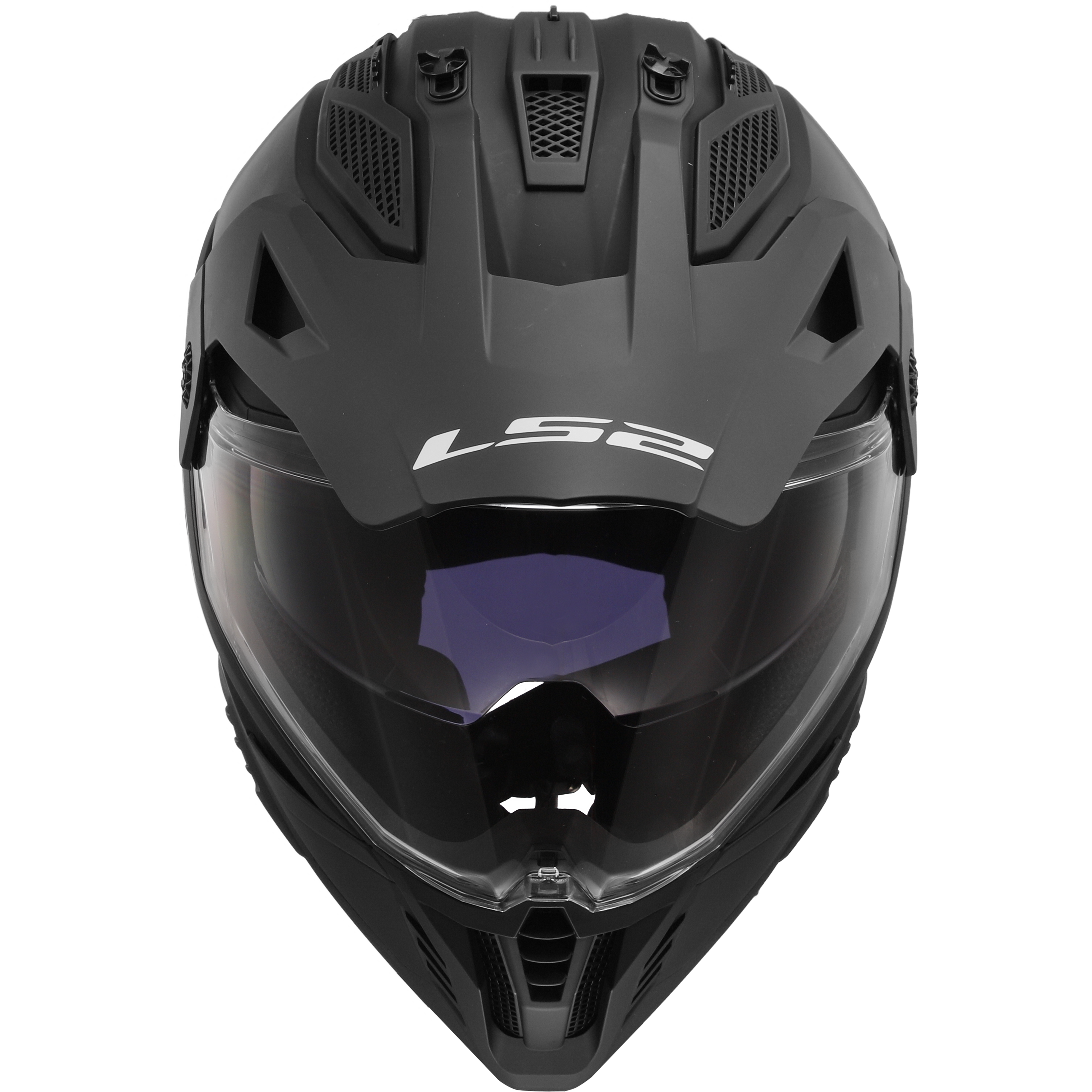 LS2 MX702 PIONEER II MATT BLACK-06