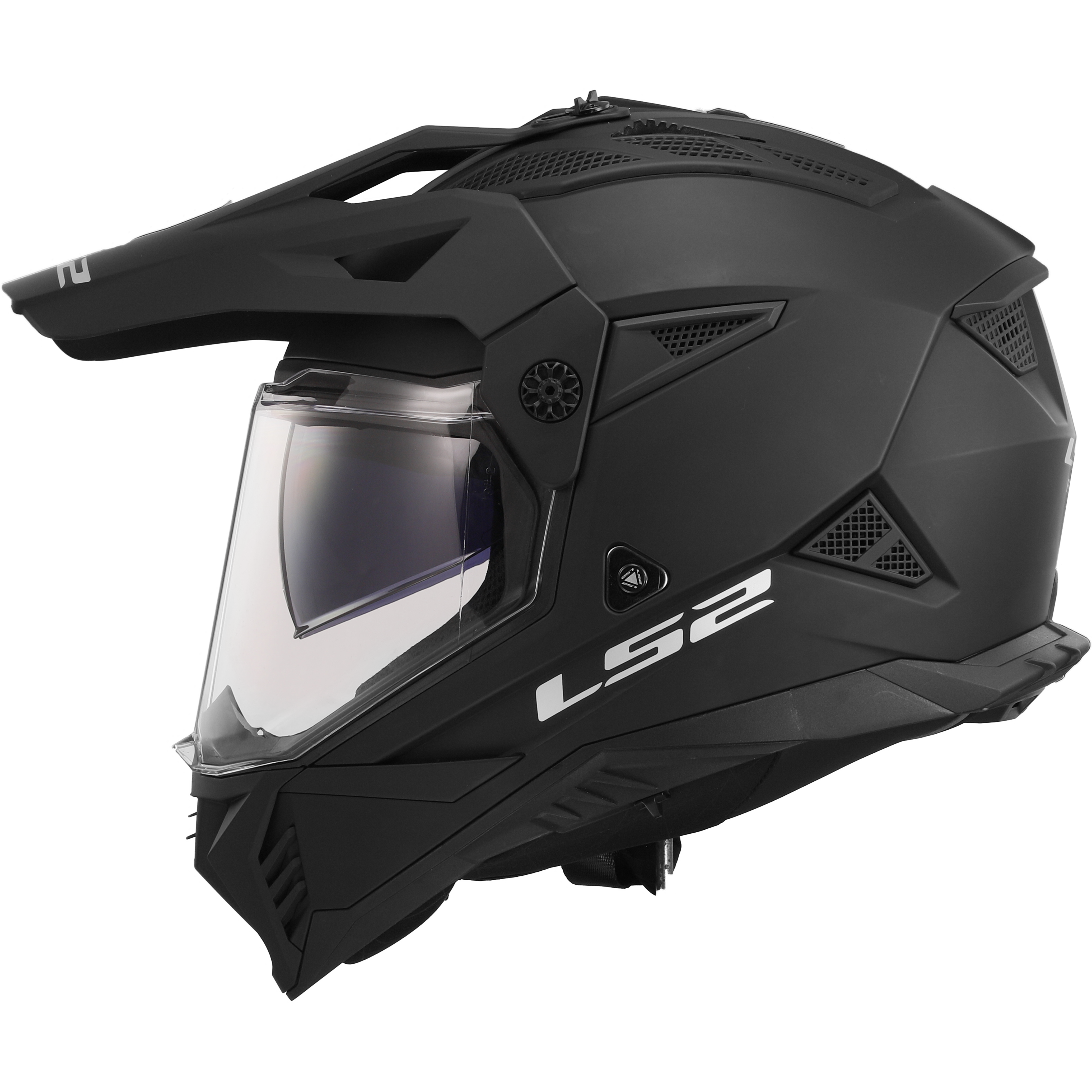 LS2 MX702 PIONEER II MATT BLACK-06