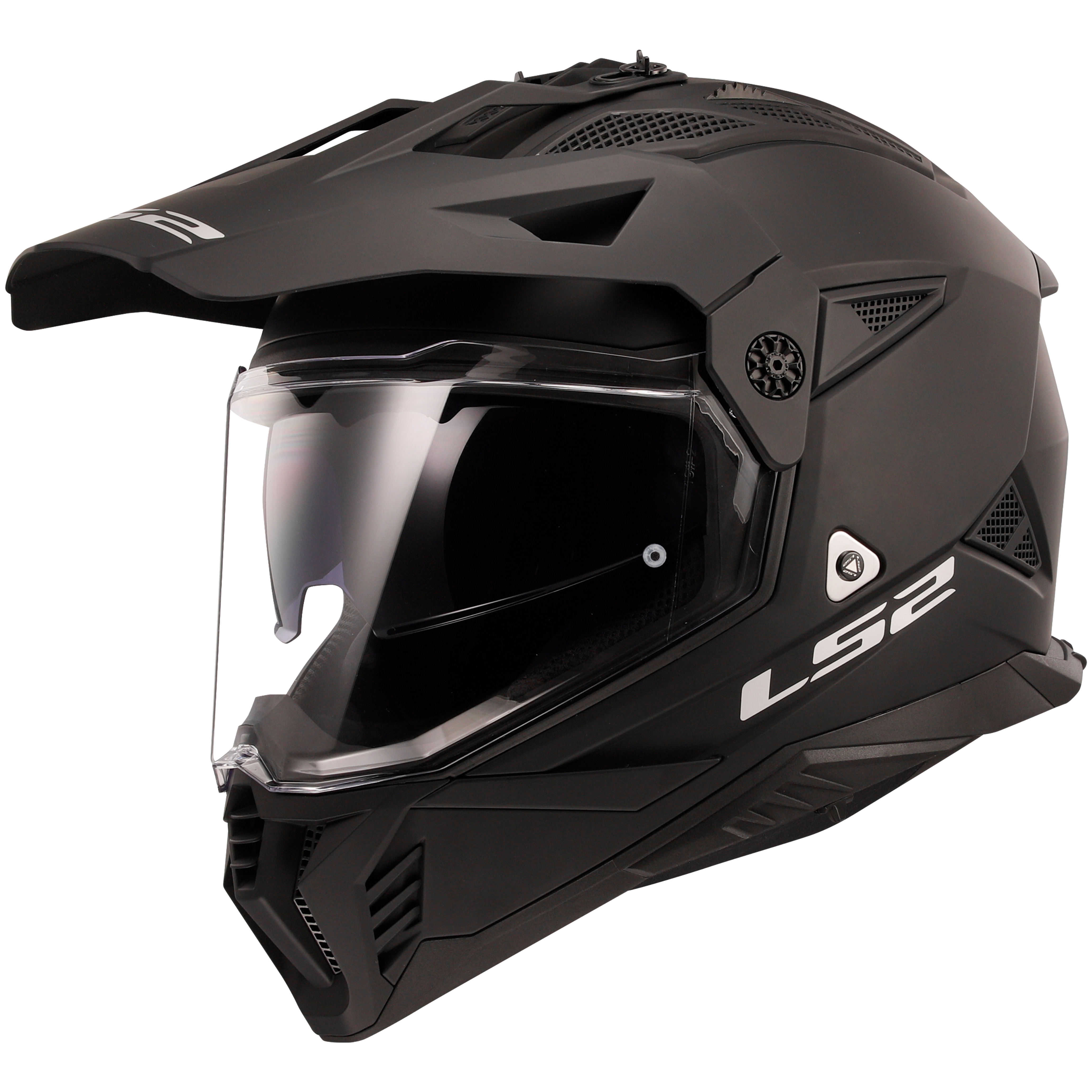 LS2 MX702 PIONEER II MATT BLACK-06