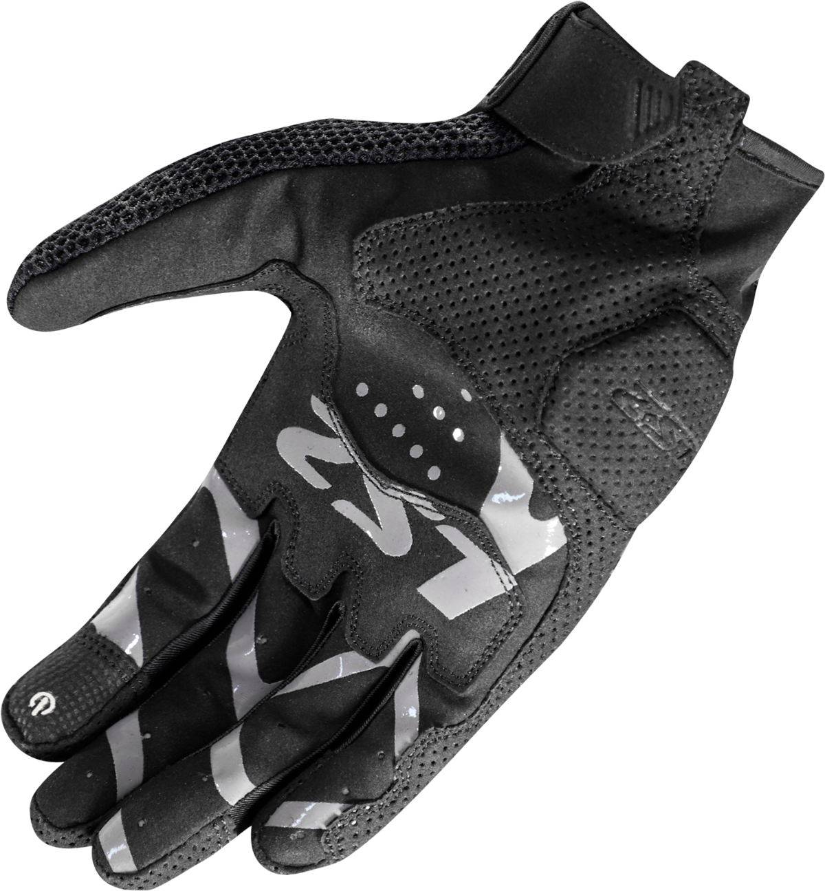 LS2 RAY II MAN GLOVES BLACK