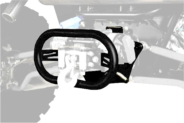 XRW ROCKSOLID RECEIVER WINCH MOUNT - RZR 900 XP
