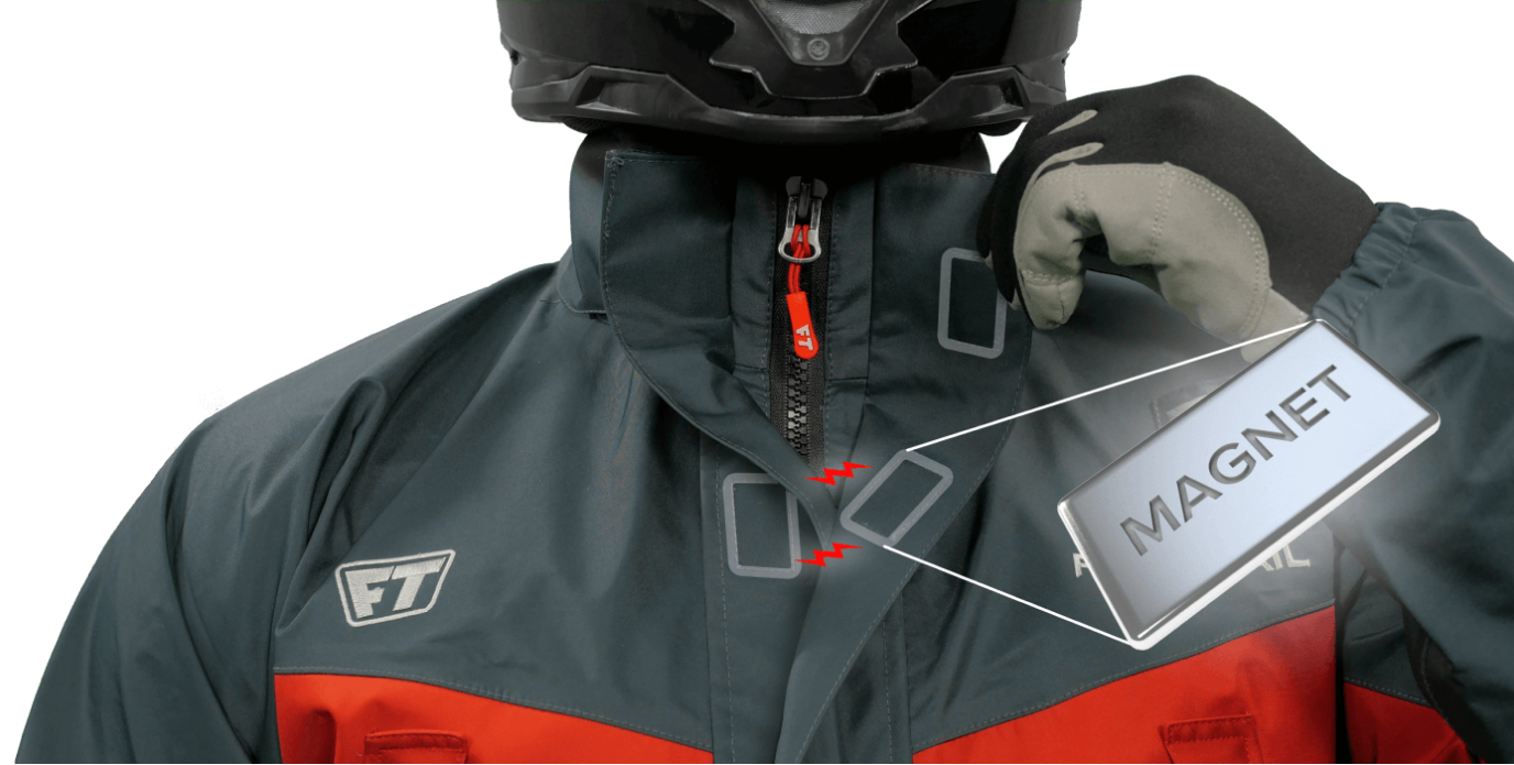 Finntrail Jacket Mudrider Camo Grey S