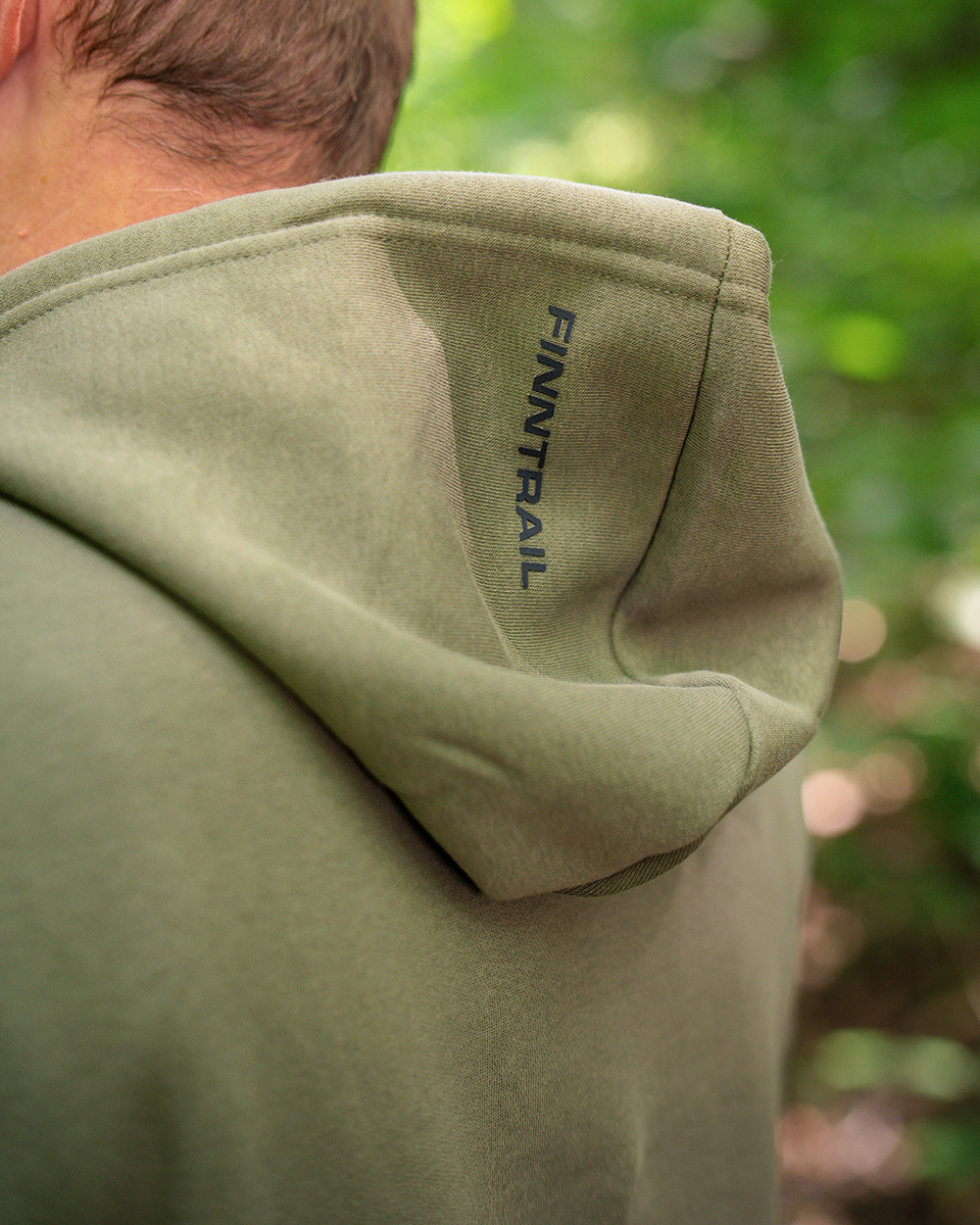 Finntrail Hoody ATV skull Khaki
