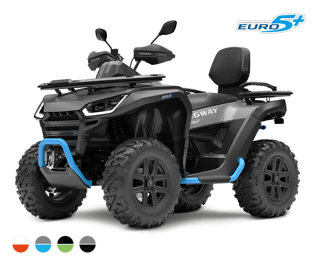 Segway Snarler AT6 L EPS, E5+, Silver/Blue