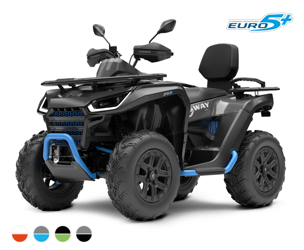 Segway Snarler AT6 L EPS Limited, E5+, Silver/Blue