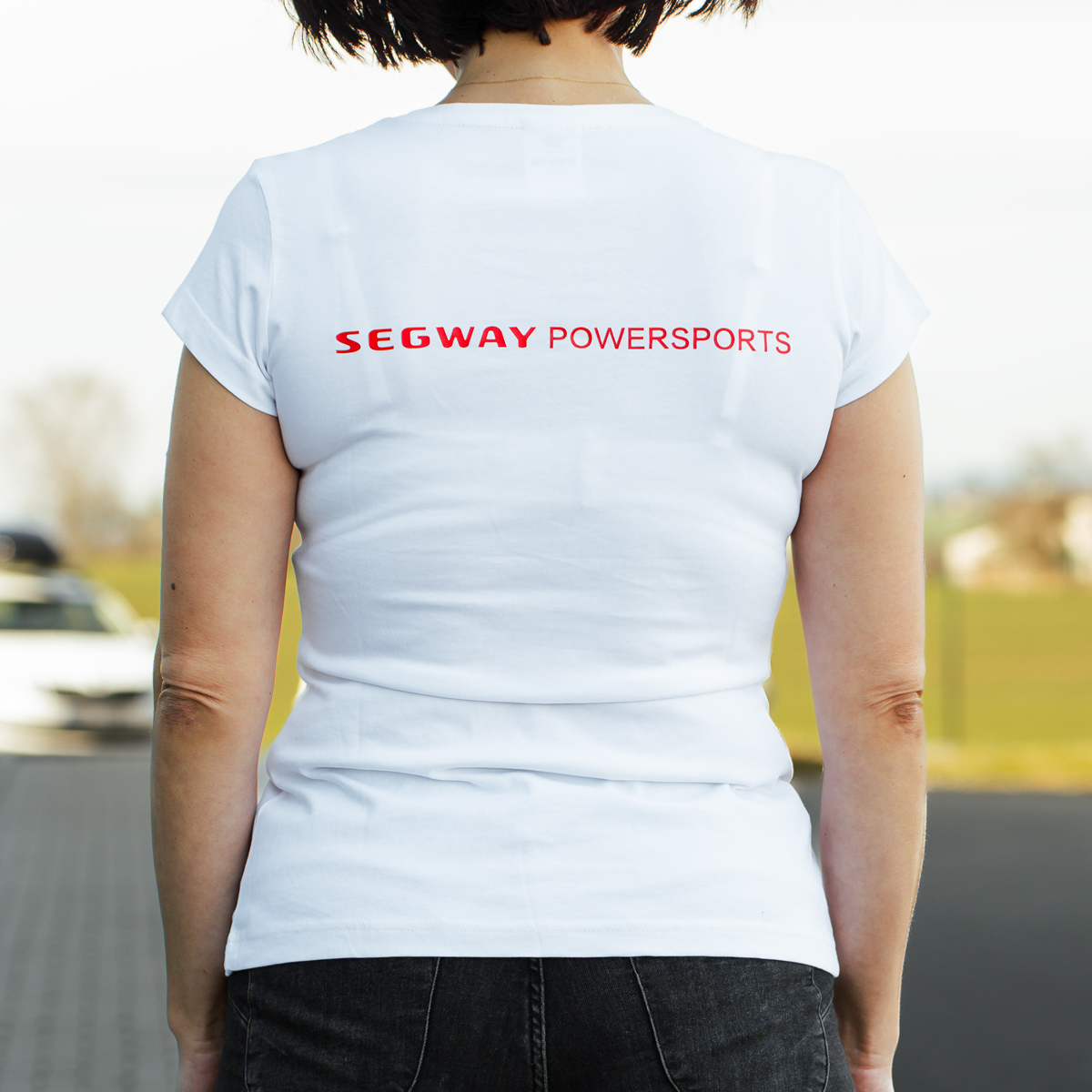 SEGWAY POWERSPORTS White Women T-shirt