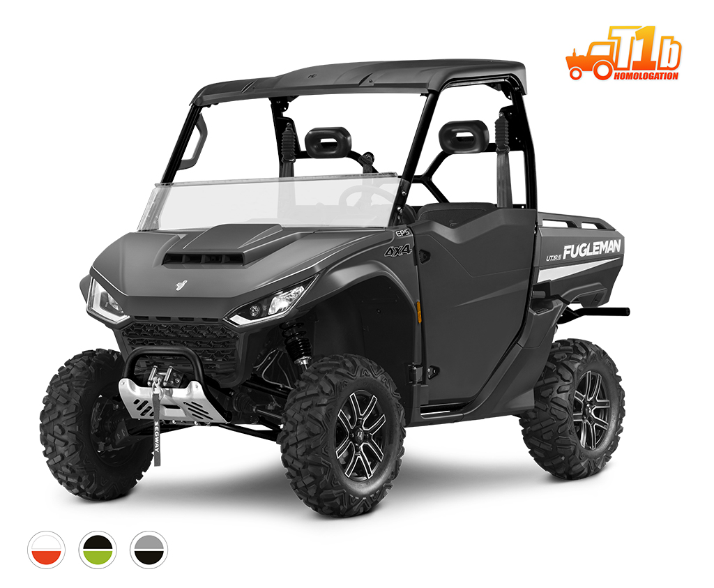 Segway Fugleman UT10, T1b, Grey/Black