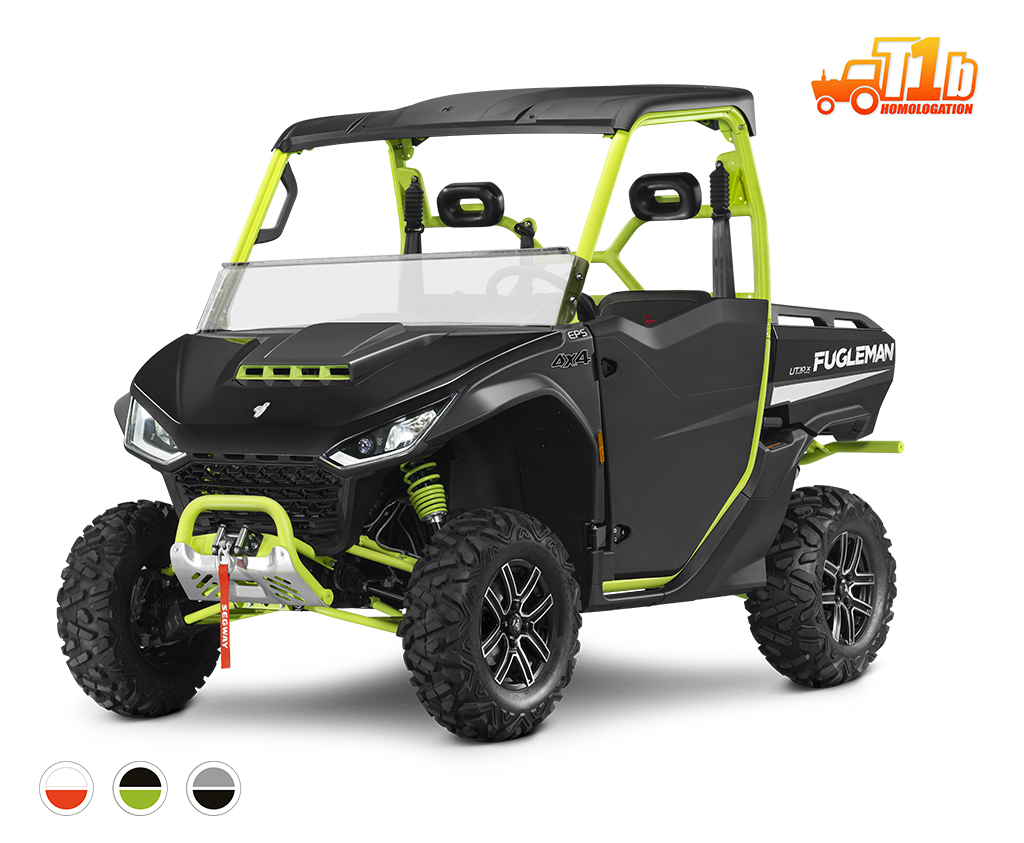 Segway Fugleman UT10, T1b, Black/Green