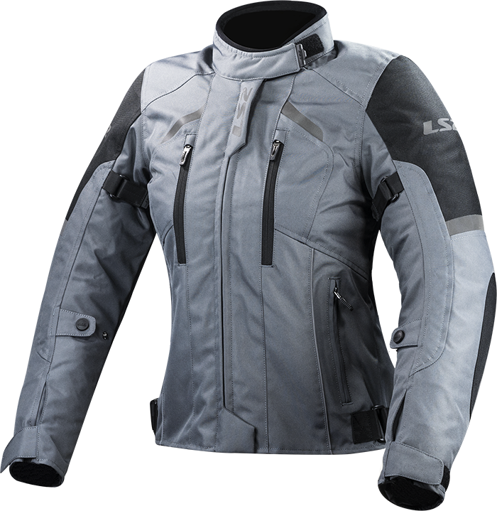 LS2 SERRA EVO LADY JACKET GREY