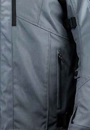 LS2 SERRA EVO LADY JACKET GREY