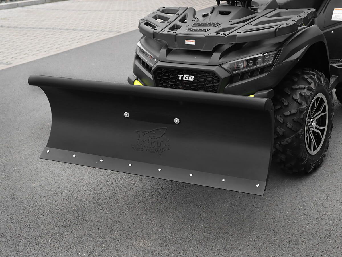 SHARK Snow Plow 52" DELUXE BLACK (132 cm) with adapter