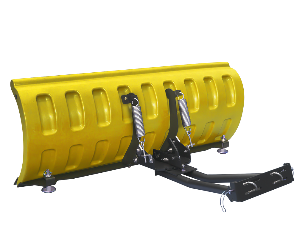 SHARK Snow Plow 60" DELUXE YELLOW (152 cm) with adapter